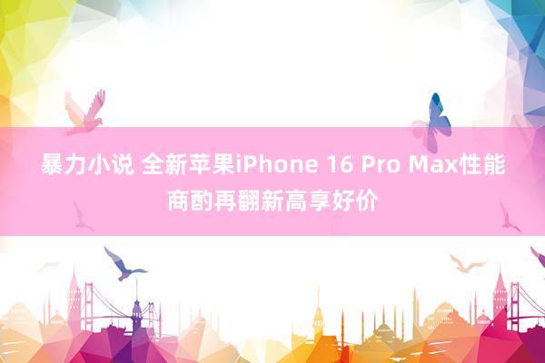 暴力小说 全新苹果iPhone 16 Pro Max性能商酌再翻新高享好价