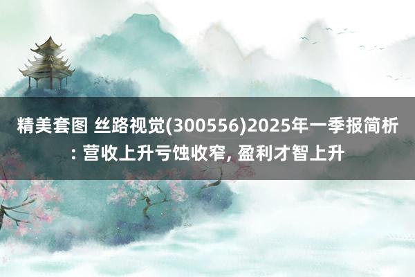 精美套图 丝路视觉(300556)2025年一季报简析: 营收上升亏蚀收窄， 盈利才智上升